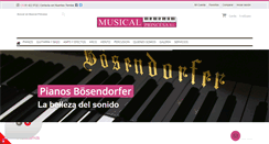 Desktop Screenshot of musicalprincesa.com