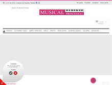 Tablet Screenshot of musicalprincesa.com